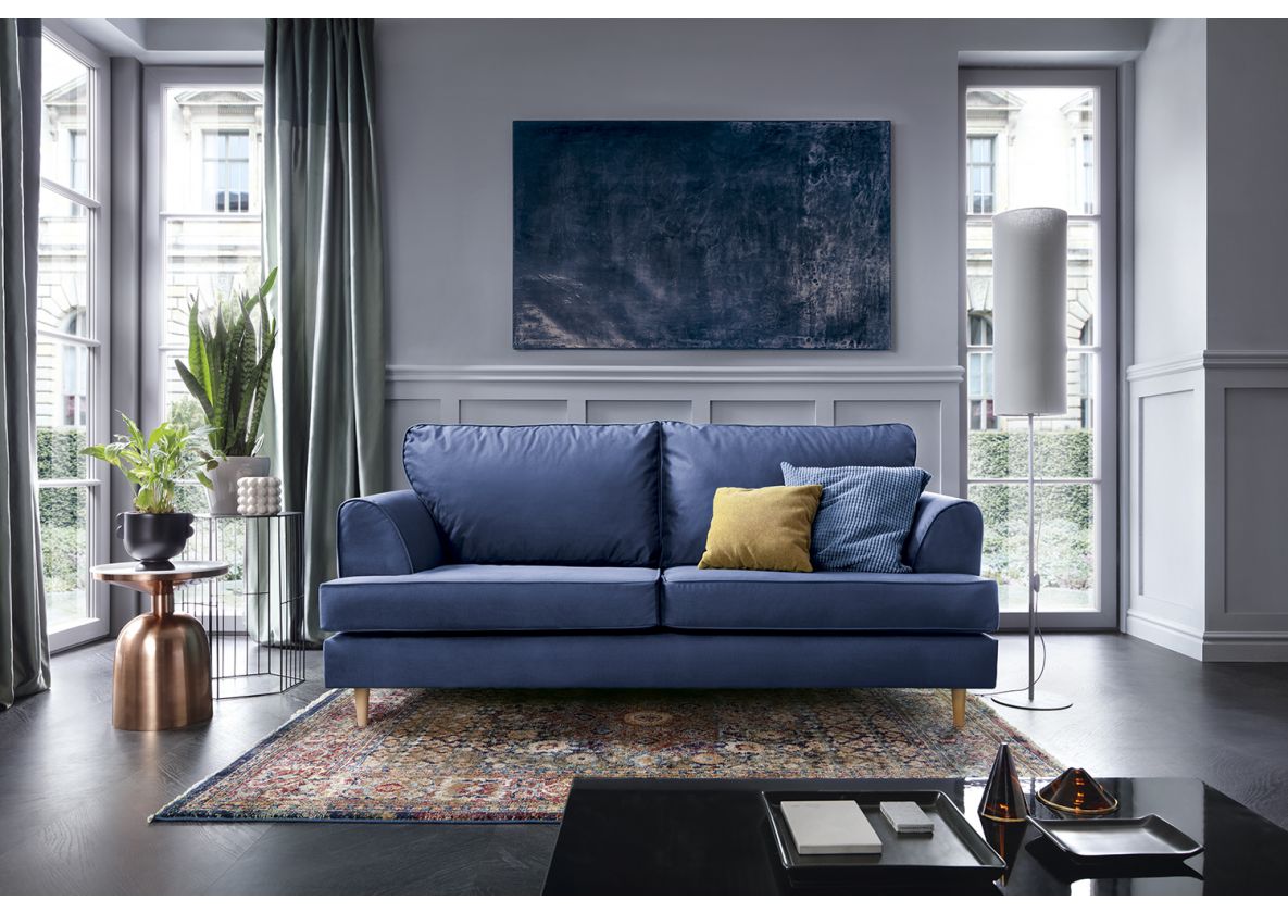 french connection sofa grey