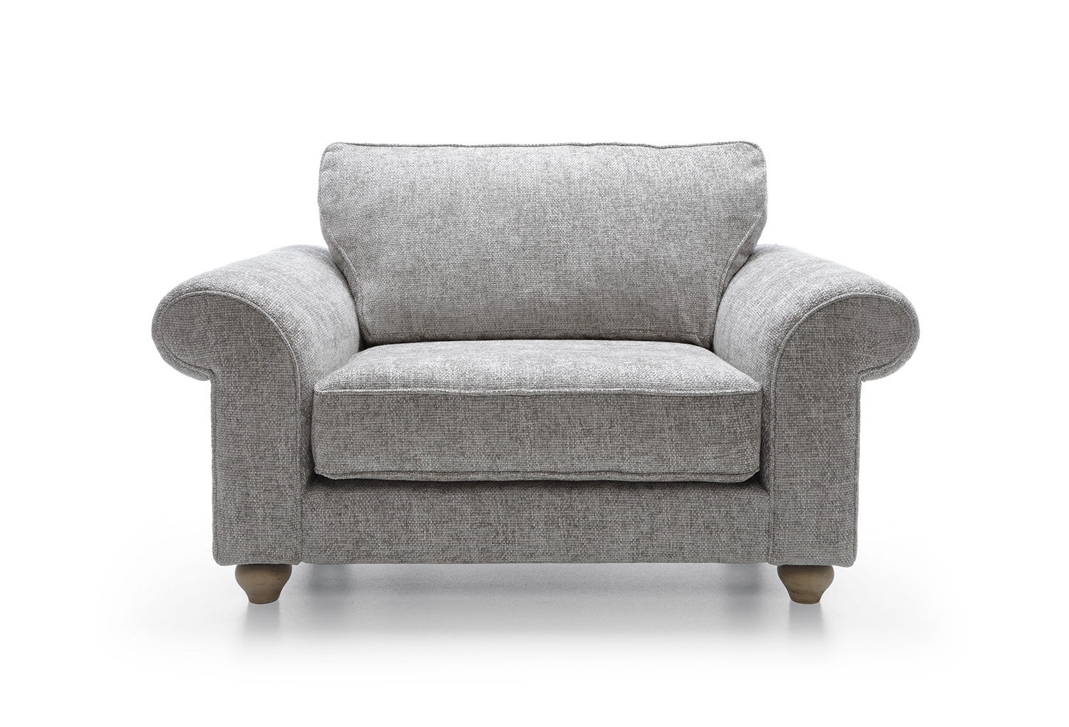 Grey shop snuggle sofa