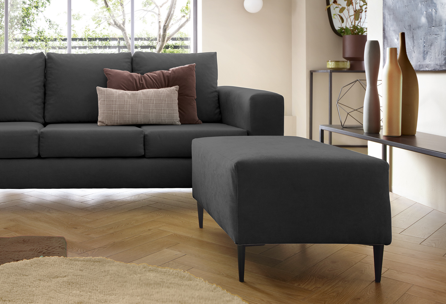 CAPRI REVERSIBLE CORNER SOFA Abakus Direct