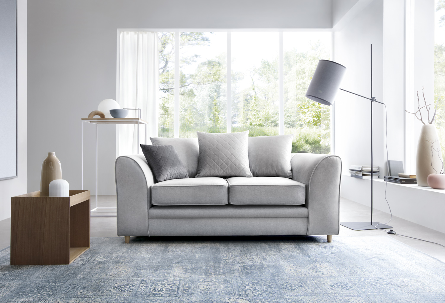 Beautiful 2 outlet seater sofa