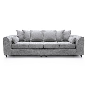 Harriet Crushed Chenille 4 Seater