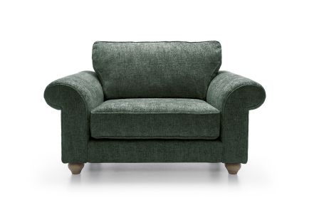 Ingrid Love Seat | Jungle Green