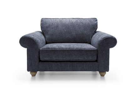 Ingrid Love Seat | Dark Blue