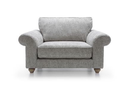Ingrid Love Seat | Ash Grey