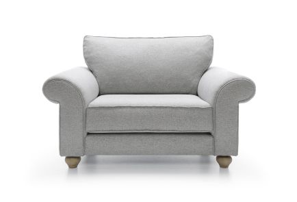 Ingrid Love Seat | Light Grey