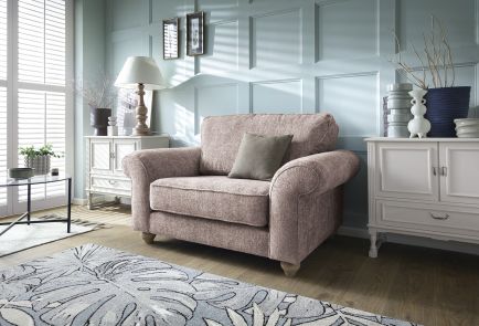 Ingrid Love Seat | Woodrose