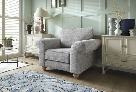Ingrid Armchair | Ash Grey