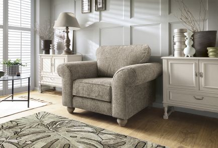 Ingrid Armchair | Taupe