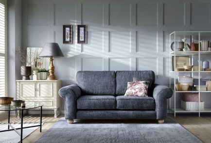 Ingrid 2 Seater Sofa | Dark Blue