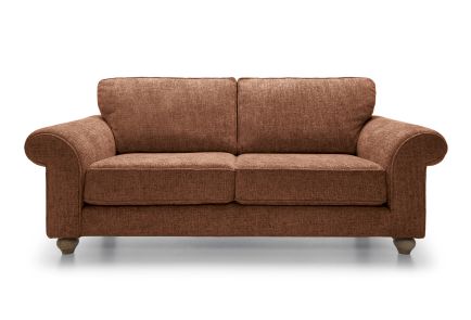 Ingrid 3 Seater Sofa | Burnt Orange