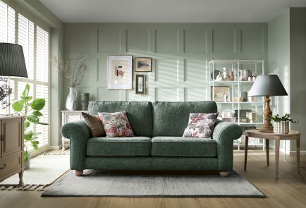 Ingrid 3 Seater Sofa | Jungle Green