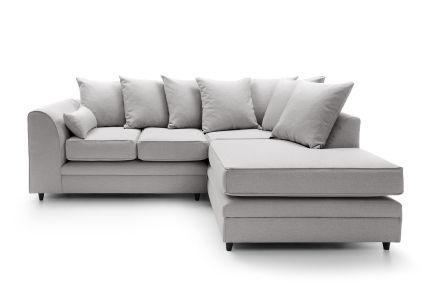 Darcy Corner Sofa Right in Grey