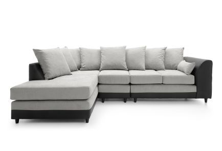 DYLAN PLUS LARGE CHENILLE CORNER SOFA