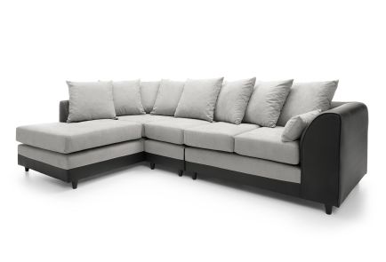 DYLAN PLUS LARGE CHENILLE CORNER SOFA
