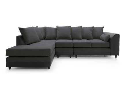 DYLAN PLUS LARGE CHENILLE CORNER SOFA