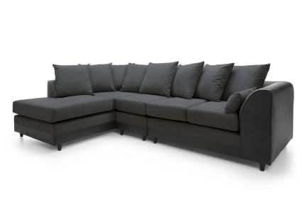 DYLAN PLUS LARGE CHENILLE CORNER SOFA