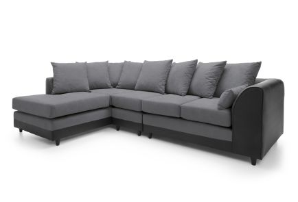 DYLAN PLUS LARGE CHENILLE CORNER SOFA