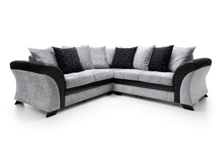 FARROW CRUSHED CHENILLE CORNER SOFA
