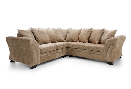 FARROW CRUSHED CHENILLE CORNER SOFA