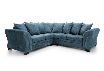 FARROW CRUSHED CHENILLE CORNER SOFA