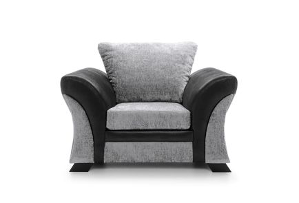 FARROW CRUSHED CHENILLE ARMCHAIR