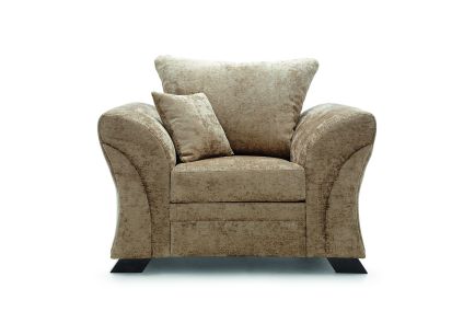 FARROW CRUSHED CHENILLE ARMCHAIR