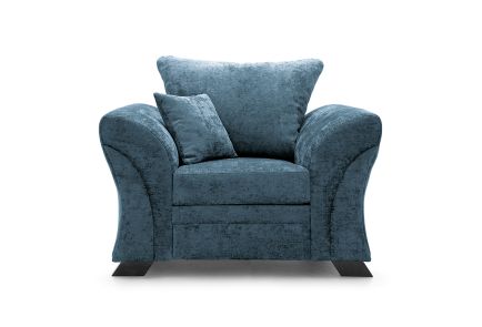 FARROW CRUSHED CHENILLE ARMCHAIR