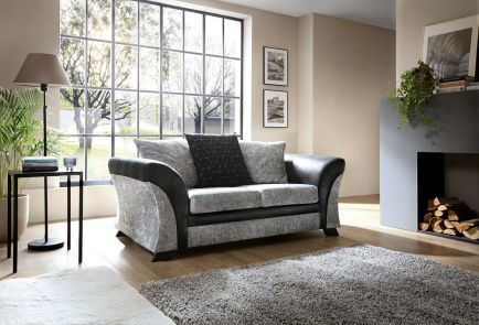 FARROW CRUSHED CHENILLE 2 SEATER SOFA