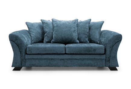 FARROW CRUSHED CHENILLE 3 SEATER SOFA