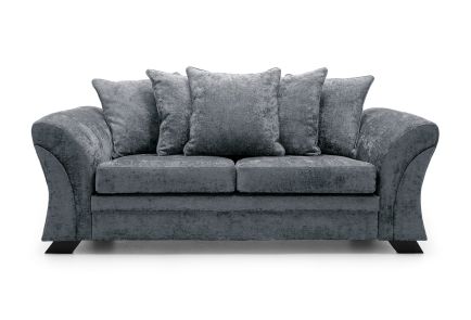 FARROW CRUSHED CHENILLE 3 SEATER SOFA
