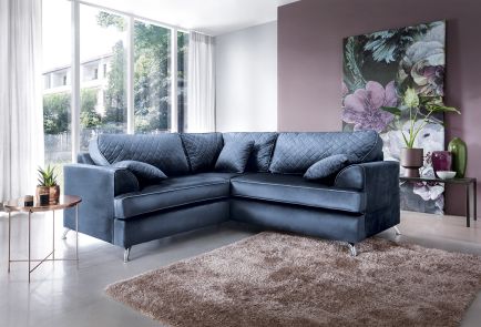 Ferguson Velvet Corner Sofa