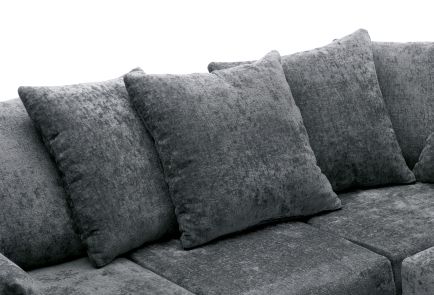 Harriet Crushed Chenille U-Shape Sofa