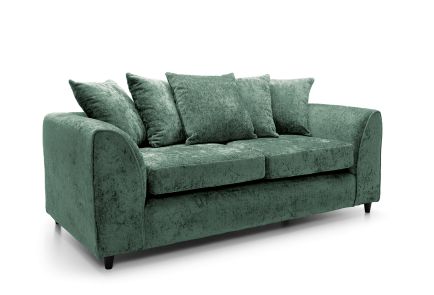 Harriet Crushed Chenille 3 Seater