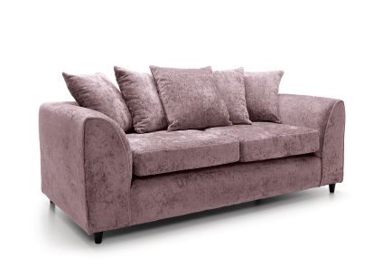 Harriet Crushed Chenille 3 Seater