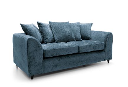 Harriet Crushed Chenille 3 Seater