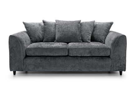 Harriet Crushed Chenille 3 Seater