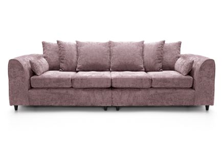 Harriet Crushed Chenille 4 Seater
