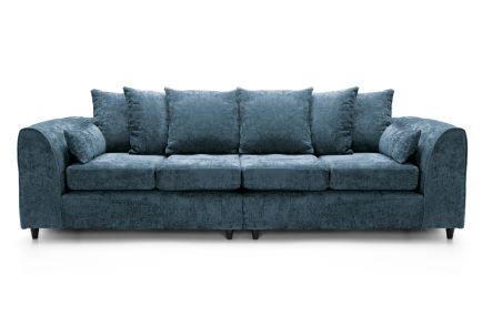 Harriet Crushed Chenille 4 Seater