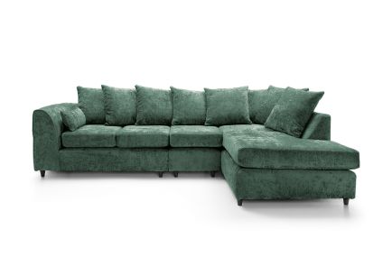 Harriet Large Crushed Chenille Corner Sofa