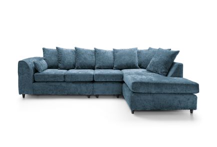 Harriet Large Crushed Chenille Corner Sofa