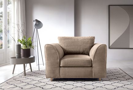 Jumbo Cord Armchair