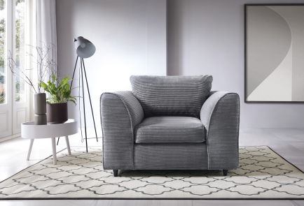 Jumbo Cord Armchair