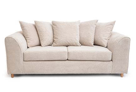 Jumbo Cord 3 Seater Sofa Grid-Textured