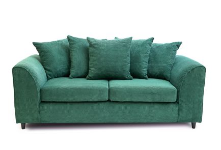 Jumbo Cord 3 Seater Sofa Grid-Textured