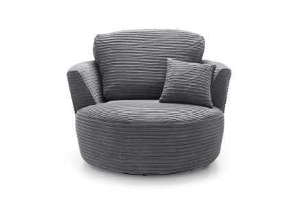 Ferguson Cord Swivel Chair