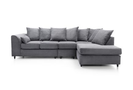Jumbo Cord Large Corner Sofa