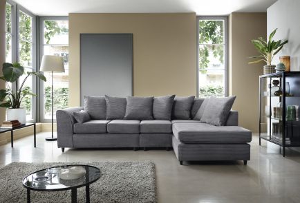 Jumbo Cord Large Corner Sofa