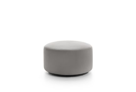 Texas Bonded Leather Swivel Footstool