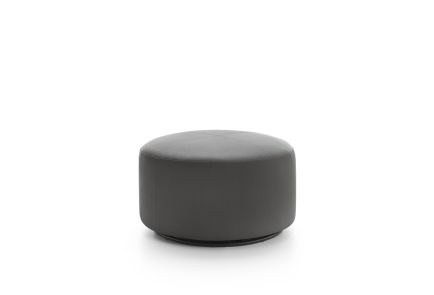 Texas Bonded Leather Swivel Footstool