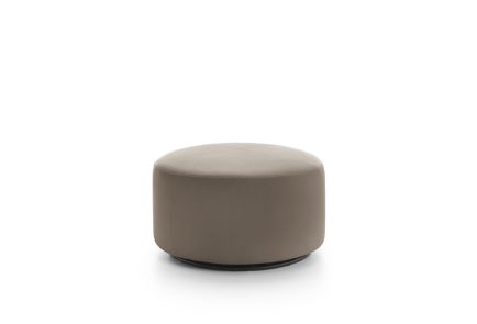 Texas Bonded Leather Swivel Footstool